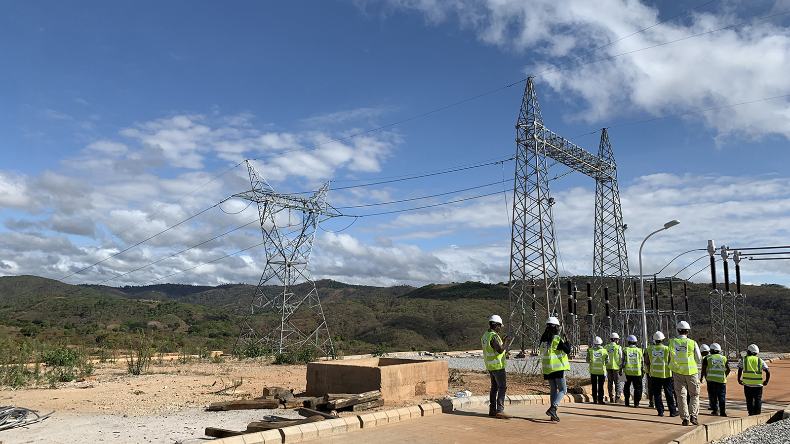 high voltage transmission line Tanzania