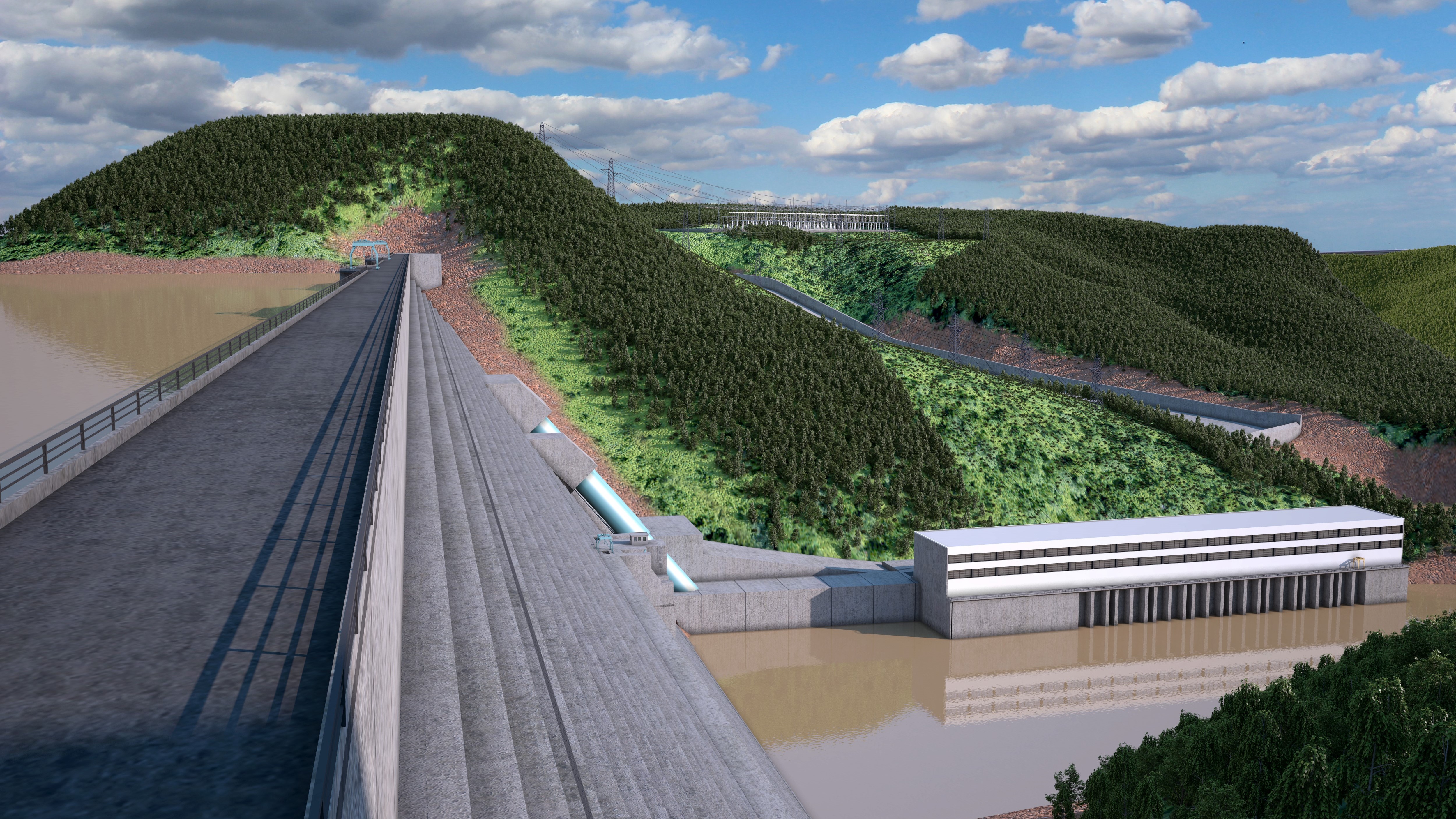 Koysha HPP rendering