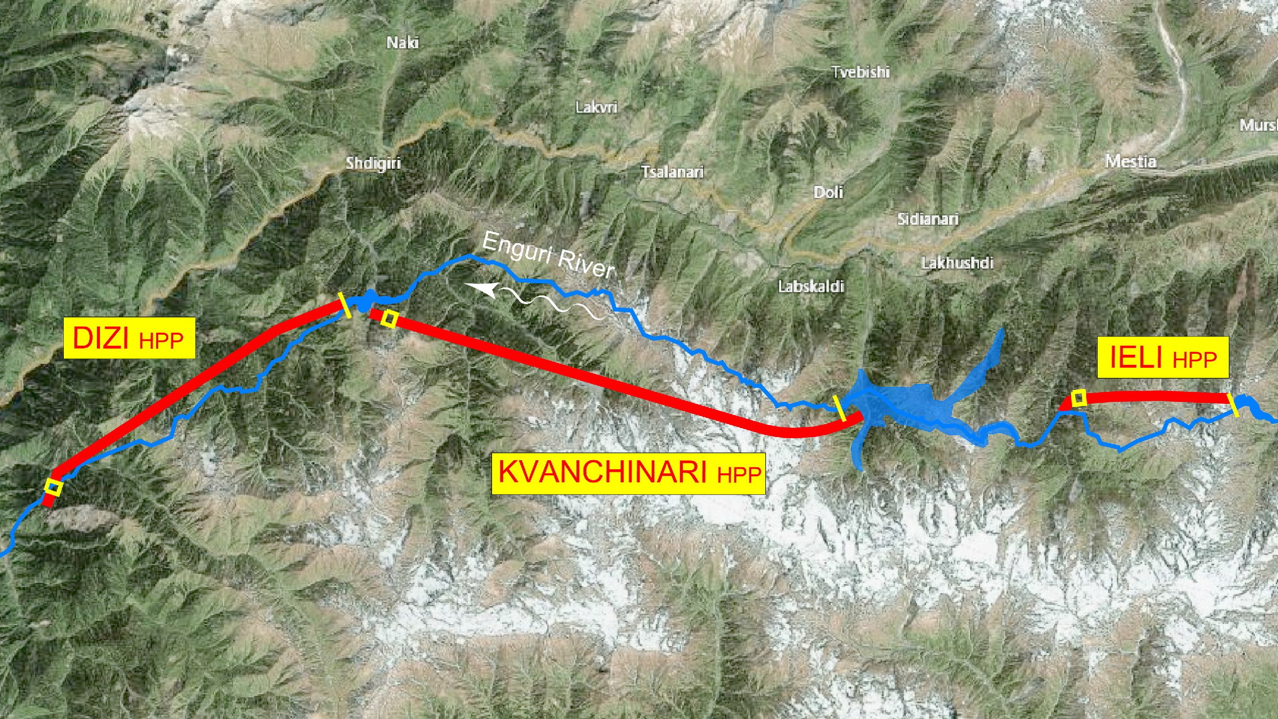 Enguri Cascade Hydropower Studio Pietrangeli