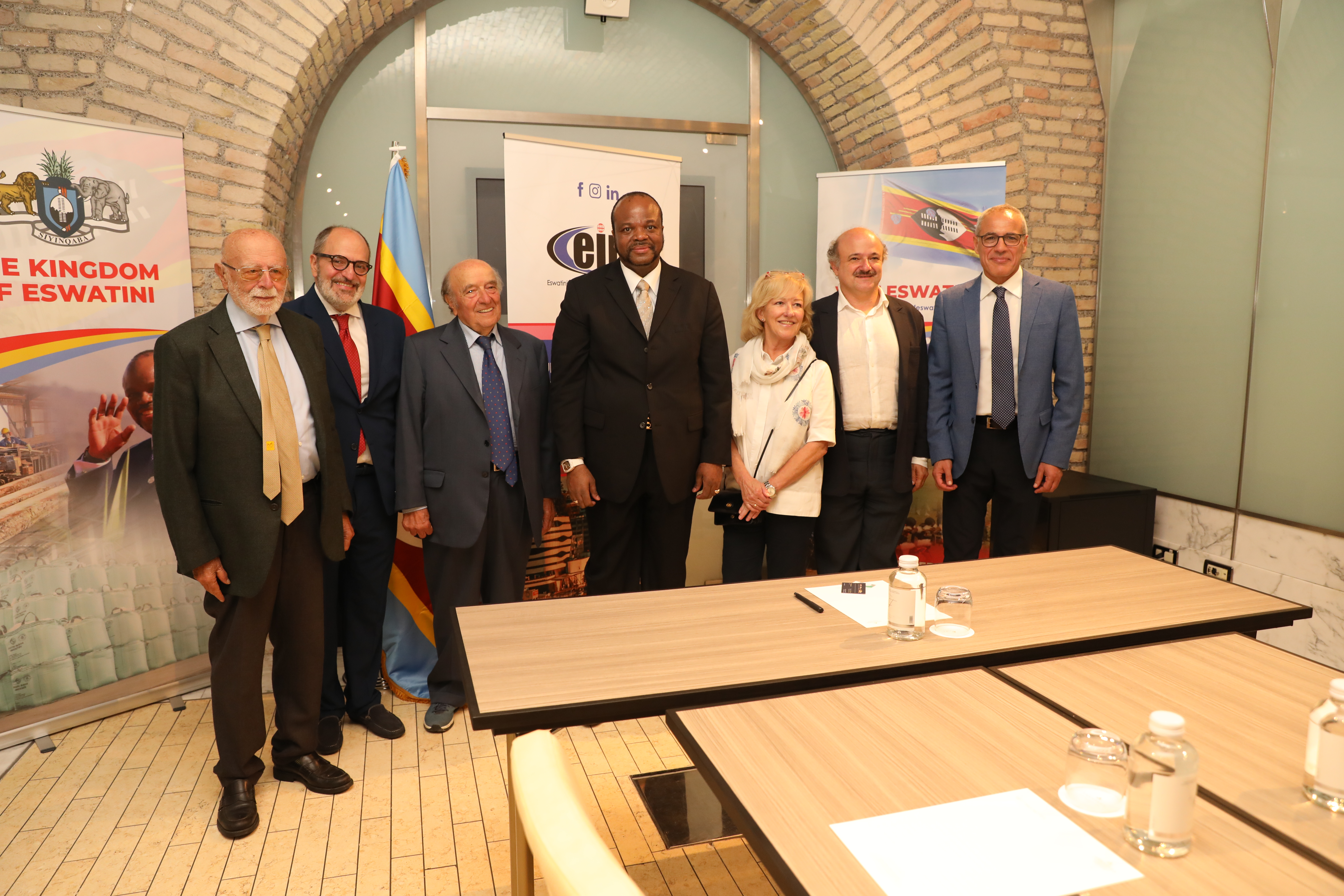 SP meets King Mswati III of eSwatini